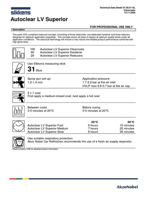 S1.05.01 Autoclear LV Superior 